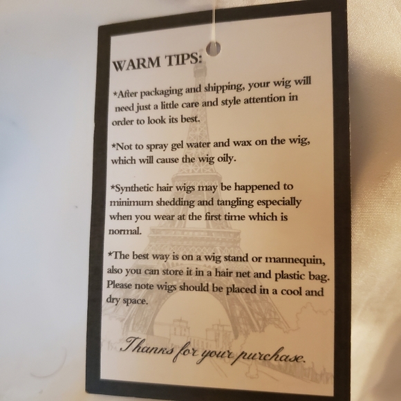 Auburn wig - Picture 8 of 9